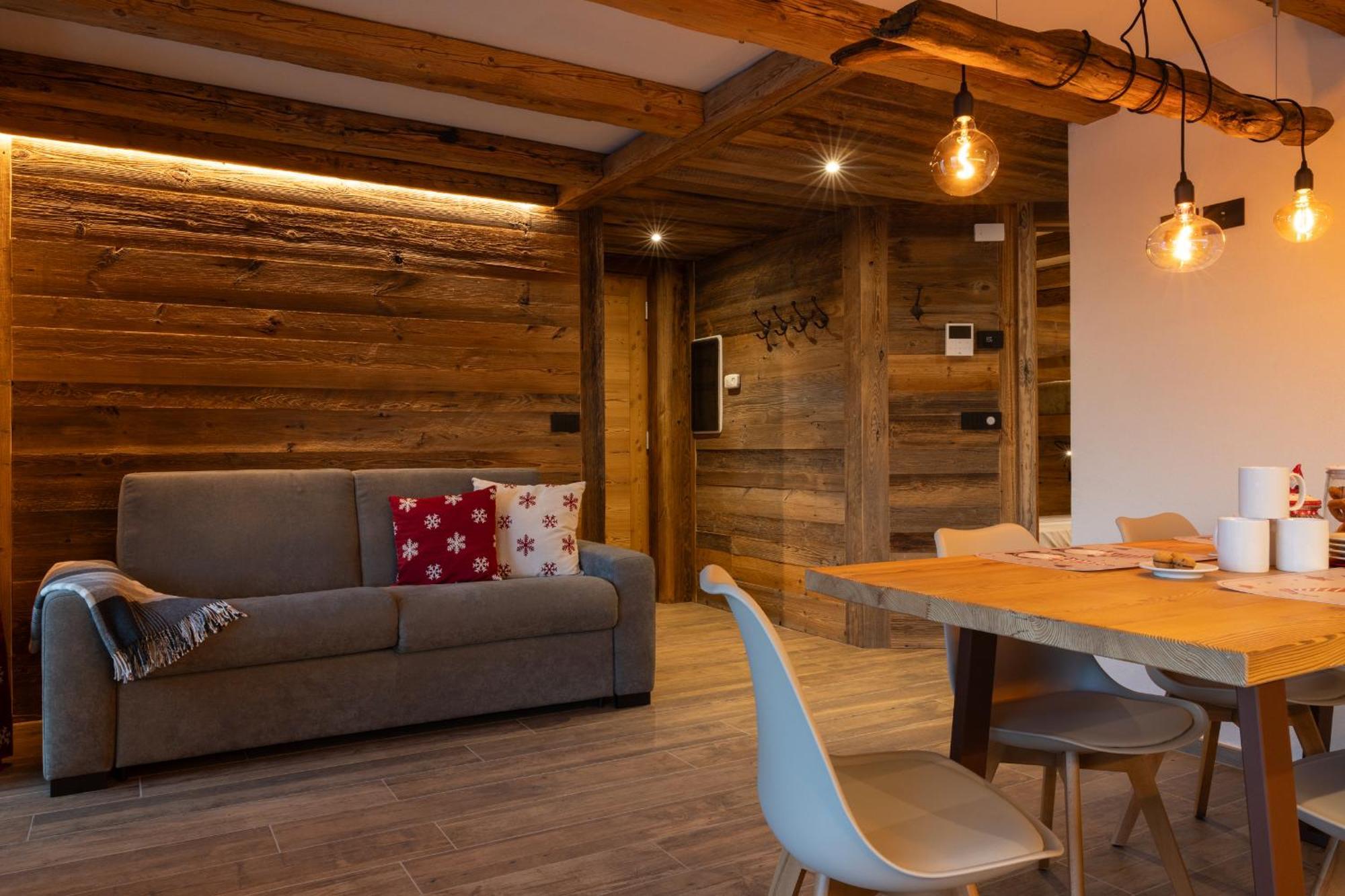 Les Reves Des Montagnards, Appartements De Charme Torgnon Ngoại thất bức ảnh