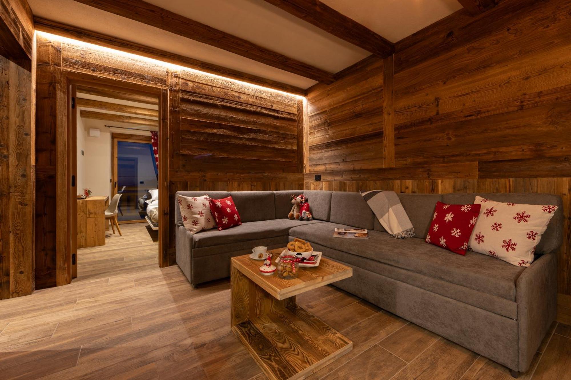 Les Reves Des Montagnards, Appartements De Charme Torgnon Ngoại thất bức ảnh