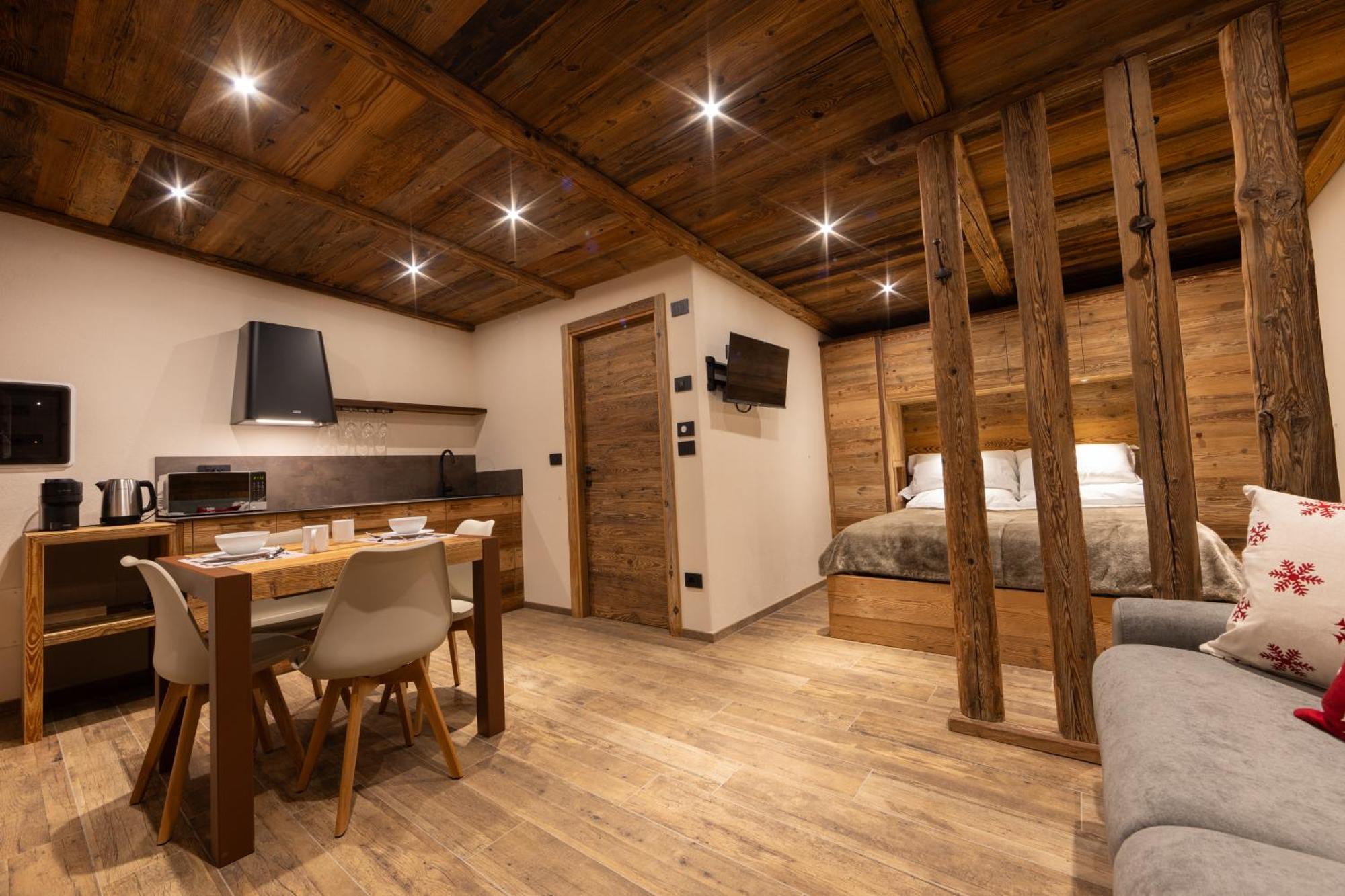 Les Reves Des Montagnards, Appartements De Charme Torgnon Ngoại thất bức ảnh