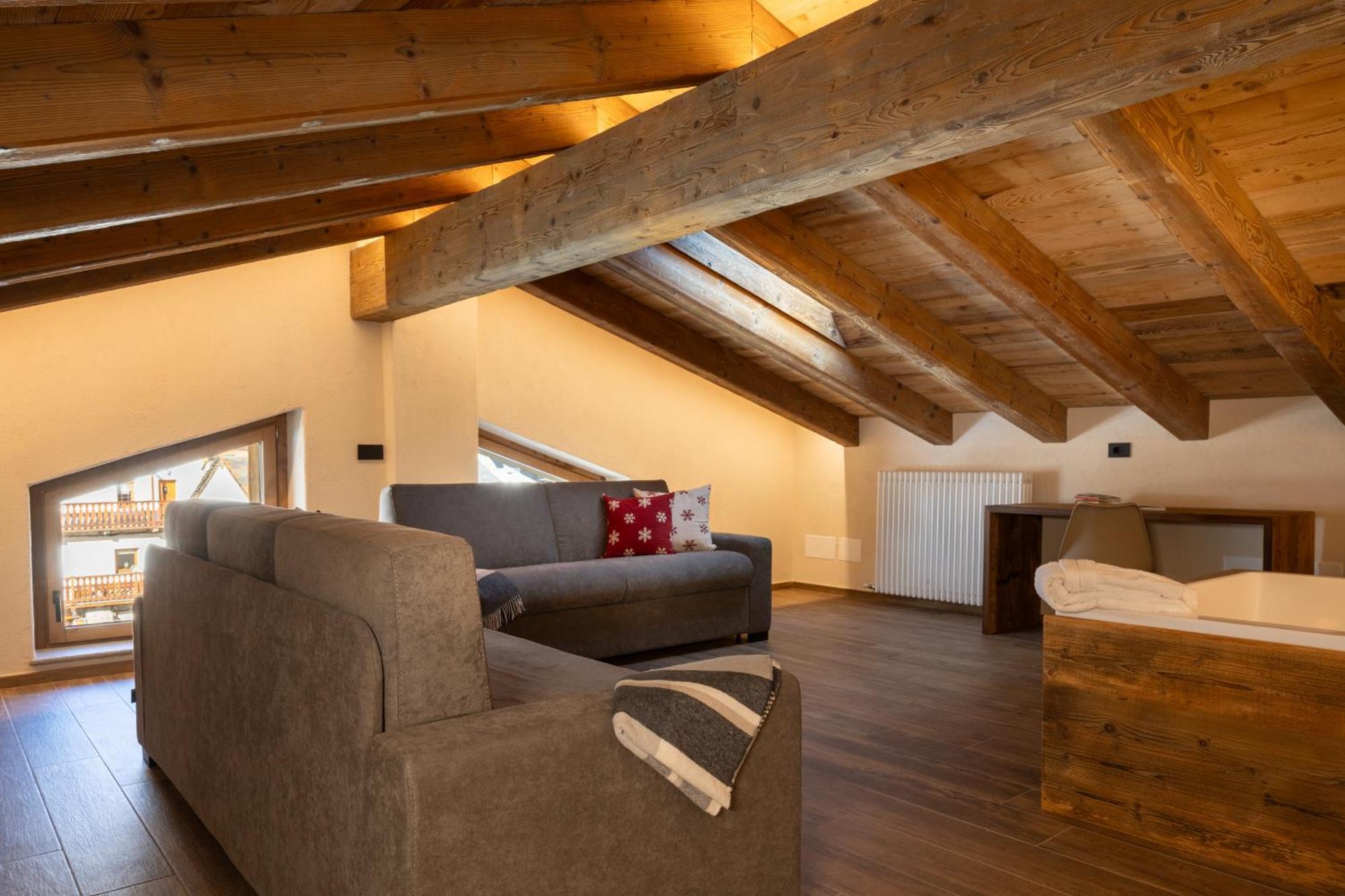 Les Reves Des Montagnards, Appartements De Charme Torgnon Ngoại thất bức ảnh