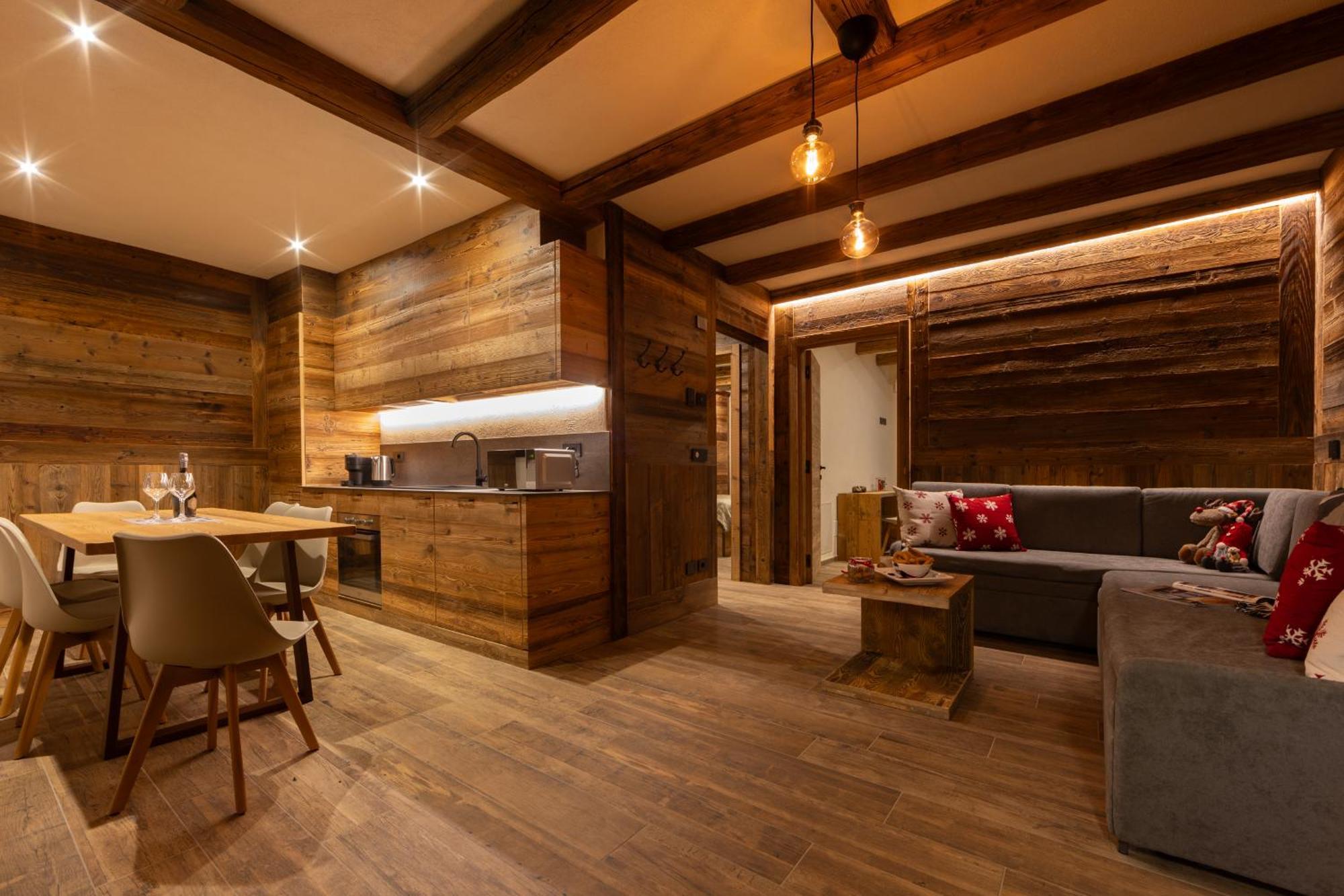 Les Reves Des Montagnards, Appartements De Charme Torgnon Ngoại thất bức ảnh