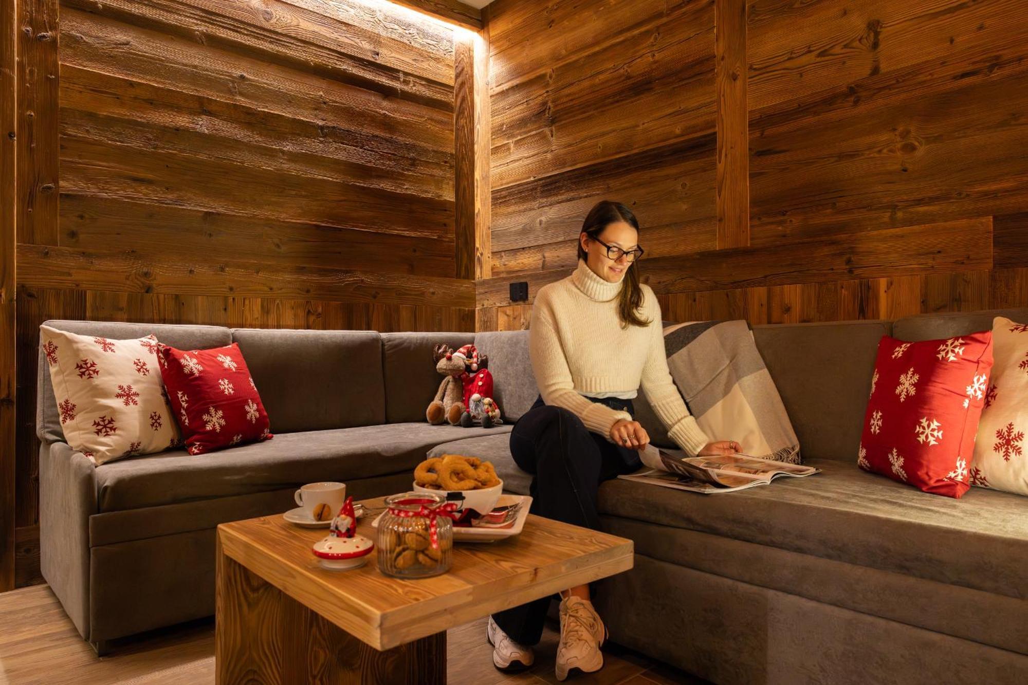 Les Reves Des Montagnards, Appartements De Charme Torgnon Ngoại thất bức ảnh