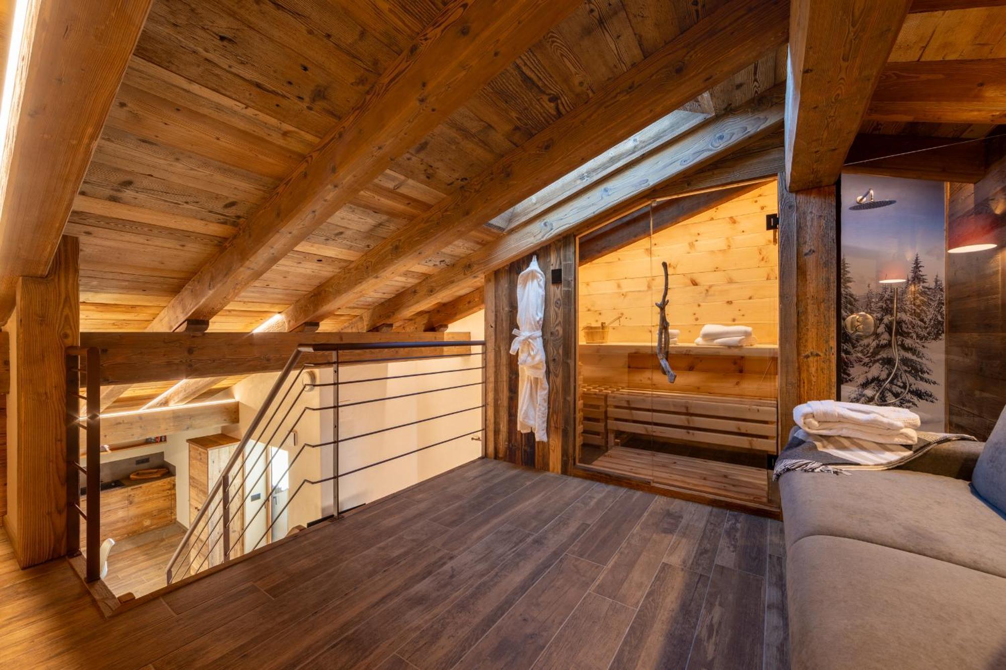 Les Reves Des Montagnards, Appartements De Charme Torgnon Ngoại thất bức ảnh