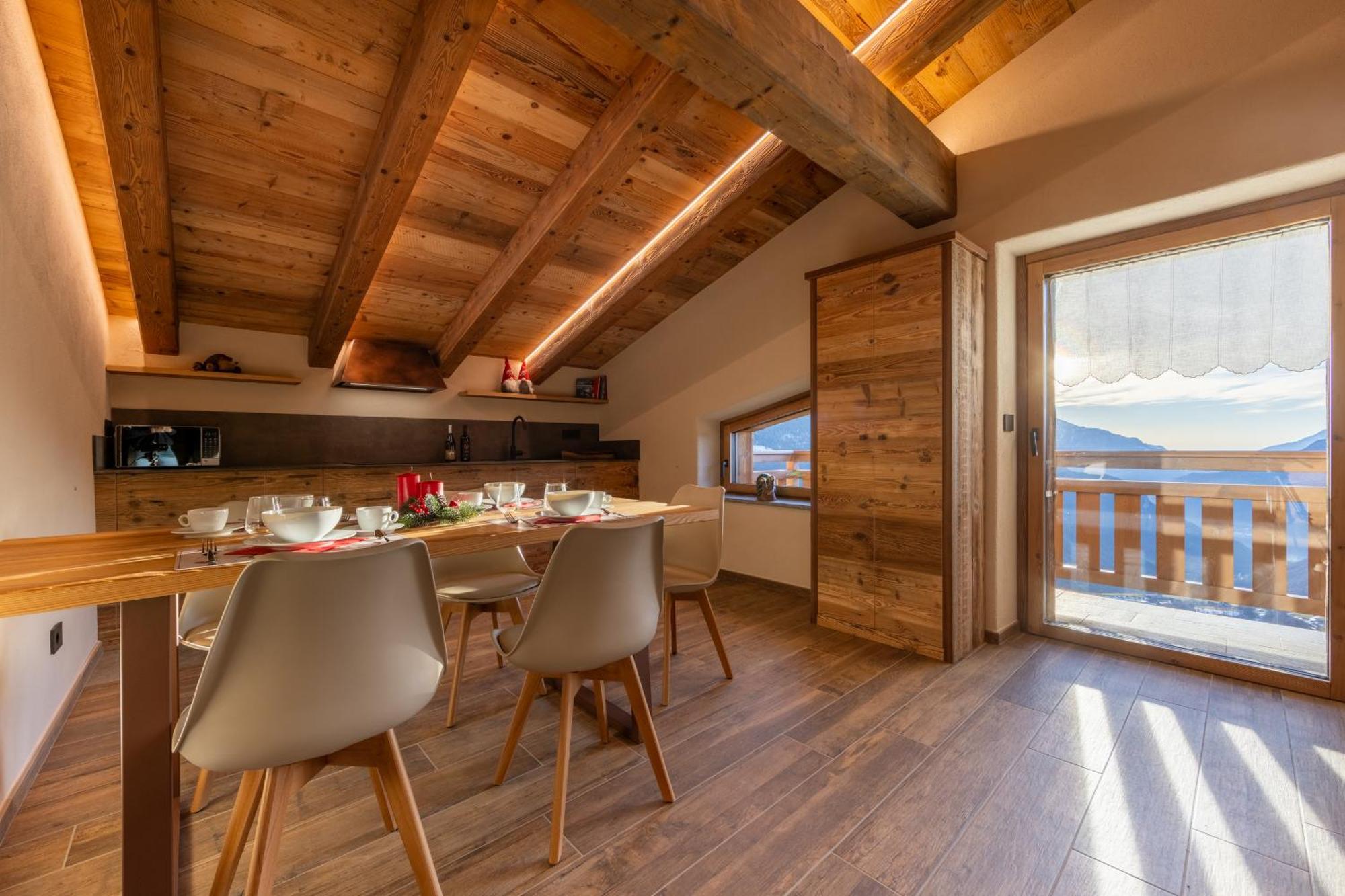 Les Reves Des Montagnards, Appartements De Charme Torgnon Ngoại thất bức ảnh